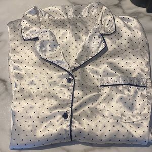 Size large satin feel pjs
